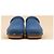 Chloé Chloe Denim-Clogs mit Holzabsatz Blau - Ansicht 3