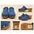 Chloé Chloe Denim-Clogs mit Holzabsatz Blau - Ansicht 7