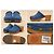 Chloé Chloe Denim-Clogs mit Holzabsatz Blau - Ansicht 8