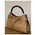Bamboo Bolsa de couro com alça de bambu Gucci Marrom Camelo - vista 2