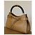 Bamboo Bolsa de couro com alça de bambu Gucci Marrom Camelo - vista 3