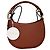Borsa Hobo Marcie Small di Chloé in pelle marrone