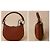 Borsa Hobo Marcie Small di Chloé in pelle marrone - vista 3