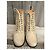 Stivaletti con lacci Robert Clergerie in tela beige - vista 3