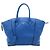 Borsa Louis Vuitton Parnasséa Lockit PM Blu - vista 2