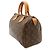 Borsa Louis Vuitton Monogram Speedy 25 M41528 Marrone Monogramma - vista 3