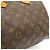 Borsa Louis Vuitton Monogram Speedy 25 M41528 Marrone Monogramma - vista 9