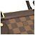 Borsa Louis Vuitton Damier Trevi PM Marrone Damier ebene - vista 9