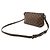 Sac à bandoulière Louis Vuitton Damier Trotteur Pochette Marron Damier ebène - vue 3