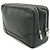 Clutch in pelle Taiga Louis Vuitton Nero Grigio - vista 3