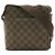 Borsa a tracolla Louis Vuitton Damier Olaf PM Pochette Marrone Bianco Damier ebene
