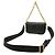 Borsa a tracolla Louis Vuitton Bubble Glam Wallet-on-Strap Chain Shoulder Bag Nero - vista 3