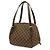 Borsa a Spalla Louis Vuitton Damier Belem MM Marrone Damier ebene - vista 3