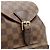 Zaino/Borsa a tracolla Louis Vuitton Damier Montsouris MM Marrone Bianco Damier ebene - vista 9