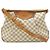 Borsa a Spalla Louis Vuitton Damier Azur Siracusa MM Crudo