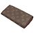Louis Vuitton Monogram Bi-fold Long Wallet Braun Monogramm - Ansicht 3
