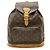 Zaino e Borsa a Spalla Louis Vuitton Monogram Montsouris GM Marrone Monogramma - vista 2