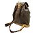 Zaino e Borsa a Spalla Louis Vuitton Monogram Montsouris GM Marrone Monogramma - vista 3