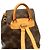 Zaino Louis Vuitton Monogram Mini Montsouris Marrone Monogramma - vista 5