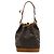 Borsa a Spalla Louis Vuitton Monogram Noe Modello M42224 Marrone Monogramma