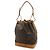Borsa a Spalla Louis Vuitton Monogram Noe Marrone Monogramma - vista 3