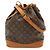 Borsa a tracolla Louis Vuitton Monogram Noe Marrone Monogramma - vista 2