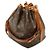 Noe Borsa a Spalla Louis Vuitton Monogram Petit Noé Marrone Bianco Monogramma - vista 3