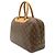 Borsa Louis Vuitton Monogram Bowling Vanity Deauville Marrone Monogramma - vista 3