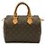 Borsa Louis Vuitton Monogram Speedy 25 Marrone - vista 2
