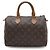 Borsa Louis Vuitton Monogram Speedy 25 Marrone - vista 2