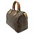 Borsa Louis Vuitton Monogram Speedy 25 Marrone - vista 3