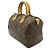 Borsa Louis Vuitton Monogram Speedy 25 Marrone - vista 3