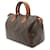 Borsa Louis Vuitton Monogram Speedy 25 Marrone  - vista 3