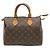 Borsa Louis Vuitton Monogram Speedy 25 Marrone
