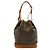 Borsa a tracolla Louis Vuitton Monogram Noe Marrone Monogramma - vista 2