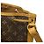 Louis Vuitton Monogram Noe Schultertasche Braun Weiß Monogramm - Ansicht 7