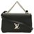 Borsa a tracolla Louis Vuitton Lockme II BB Nero Bianco - vista 2