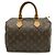 Borsa Louis Vuitton Monogram Speedy 25 Marrone - vue 2