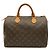 Borsa Louis Vuitton Monogram Speedy 30 Marrone