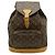 Zaino e Borsa a Spalla Louis Vuitton Monogram Montsouris GM Marrone Monogramma - vista 2
