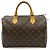Borsa Louis Vuitton Monogram Speedy 30 Marrone