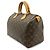 Borsa Louis Vuitton Monogram Speedy 30 Marrone - vista 3