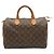Borsa Louis Vuitton Monogram Speedy 30 M41526 Marrone - vista 2