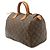 Borsa Louis Vuitton Monogram Speedy 30 M41526 Marrone - vista 3
