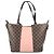 Louis Vuitton N44041 Borsa Damier Jersey Marrone Rosa Damier ebene - vista 2