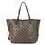 Louis Vuitton Damier Neverfull MM Tasche Braun Damier ebene