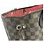 Louis Vuitton Damier Neverfull MM Tasche Braun Damier ebene - Ansicht 12