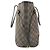 Louis Vuitton Damier Neverfull MM Tasche Braun Damier ebene - Ansicht 4