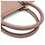 Borsa LOEWE Amazona 36 Anagram Rosa - vista 5