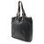 Borsa Tote Spinnaker Bottega Veneta Nero Marrone scuro - vista 3